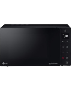Microondas LG MH6535GIS  25L  negro  grill  digita