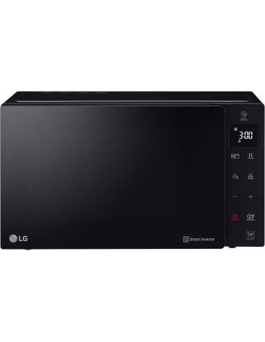 Microondas LG MH6535GIS  25L  negro  grill  digita