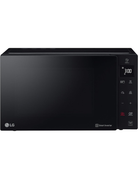Microondas LG MH6535GIS  25L  negro  grill  digita