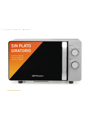 Microondas Orbegozo MI2062CE  700w  20l  s plato
