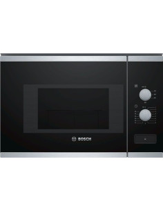 Microondas Bosch BFL520MS0  20L  negro inox  Integ