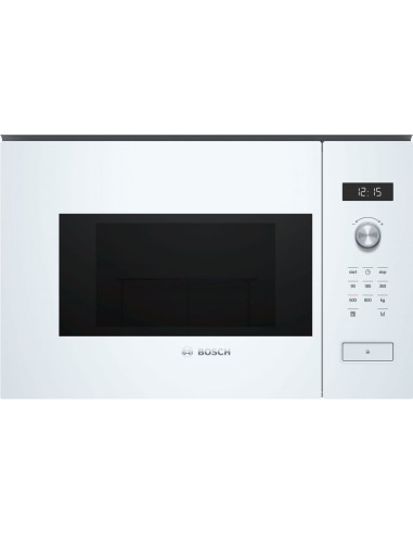 Microondas Bosch BFL524MW0  20L  blanco  Integ