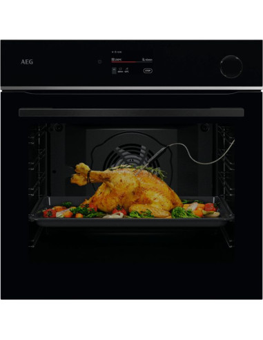 Horno AEG TR7PB73FSB  Multif  72L  Vapor  Piroliti