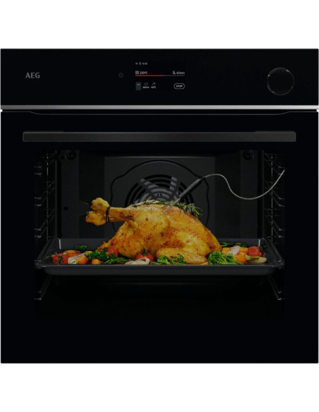Horno AEG TR7PB73FSB  Multif  72L  Vapor  Piroliti