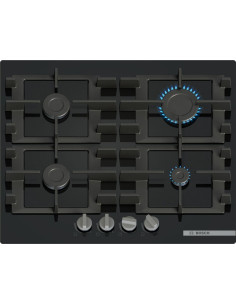 Encimera Bosch PNP6B6K40  4 fuegos  60cm  Cristal