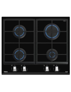 Encimera Teka GZC64300XBA BK  cristal gas  4fuegos