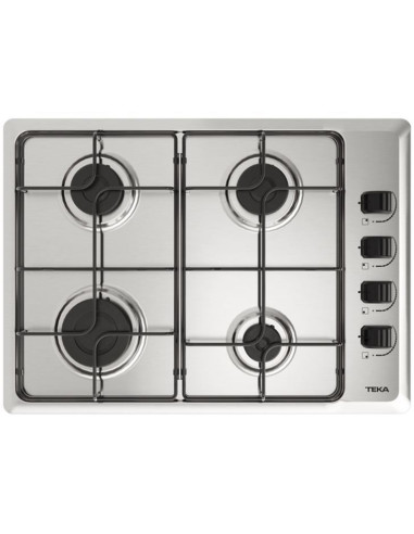 Encimera Teka HLX540KLAOE  4 fuegos  inox  butano