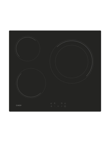 Vitroceramica Candy CH63DCC  3 Zonas  60cm
