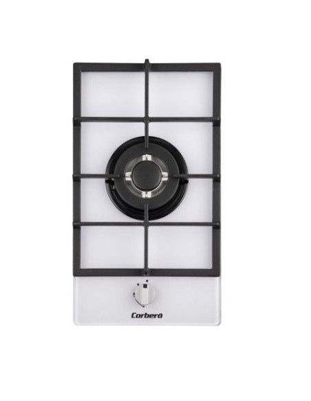 Encimera Corbero CPCGY121DWCI  1f  Cristal Blanco 