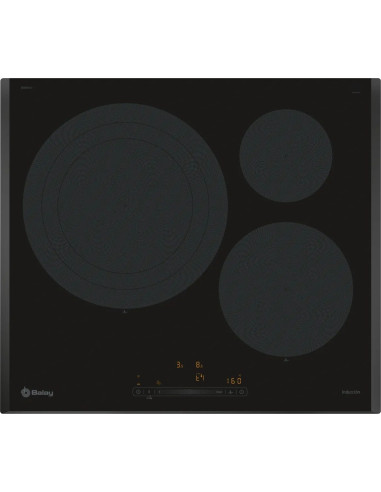 Induccion Balay 3EB967LH  3 zonas  60cm  Biselada