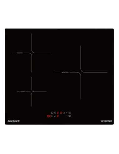 Induccion Corbero CCIM3362  3zonas  XL 29cm  6 2Kw