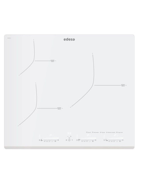 Induccion Edesa EIM6328BWHC  3 Zonas  60cm
