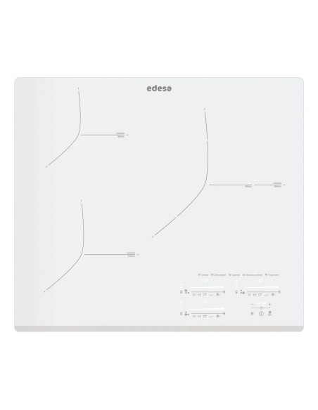 Induccion Edesa EIMS6330WHB  3 Zonas  60cm