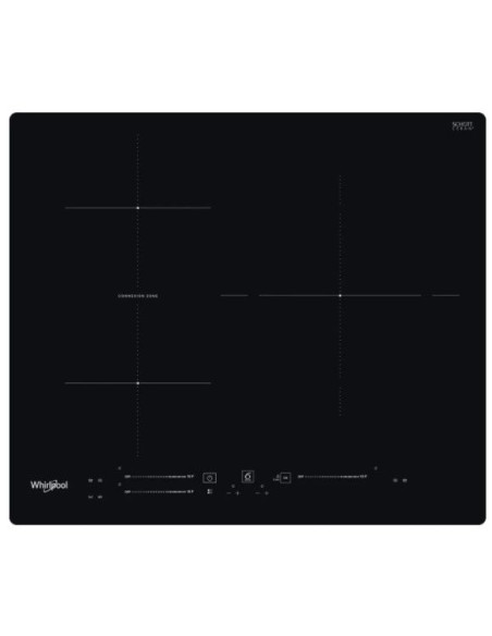 Inducci  n Whirlpool WBS5560NE  3 zonas  60cm  Conn