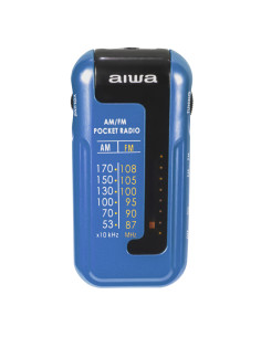 RADIO AIWA R22BL DE BOLSILLO CON AURICULARES  COMP