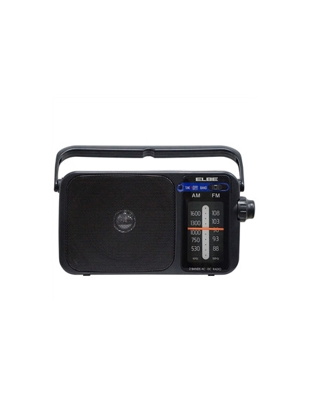RADIO PORTATIL ELBE RF942 AM FM RED O PILAS