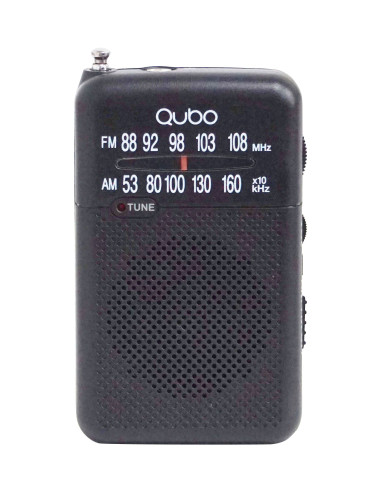 RADIO PORTATIL QUBO RS1 A PILAS  ANALOGICA