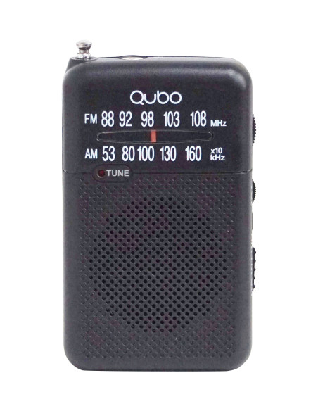RADIO PORTATIL QUBO RS1 A PILAS  ANALOGICA