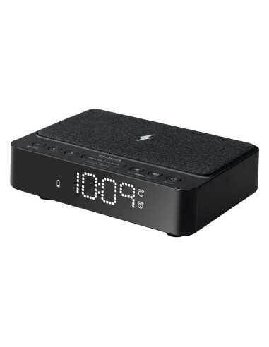 Radio reloj despertador Aiwa CR30BK 