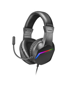 Auriculares C Microfono Mars Gaming Mh122 Usb Negb