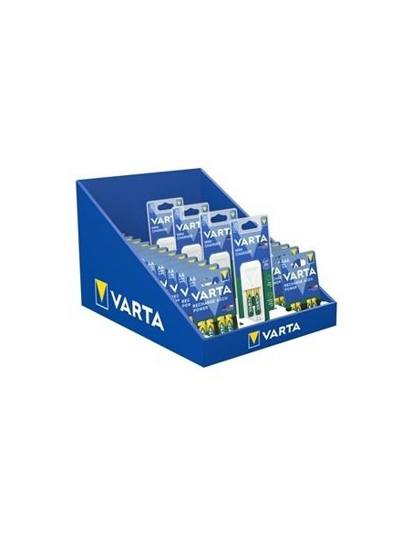 Display pilas Varta 93389112804  12 pack AA y AAA