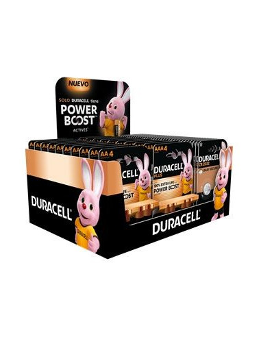 EXPOSITOR DURACELL 60 BLISTER  20AA  20AAA 20DL20