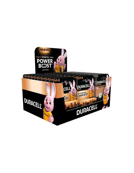 EXPOSITOR DURACELL 60 BLISTER  20AA  20AAA 20DL20