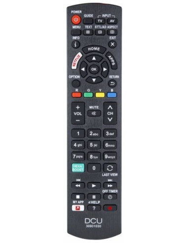 Mando a distancia DCU 30901030  para panasonic