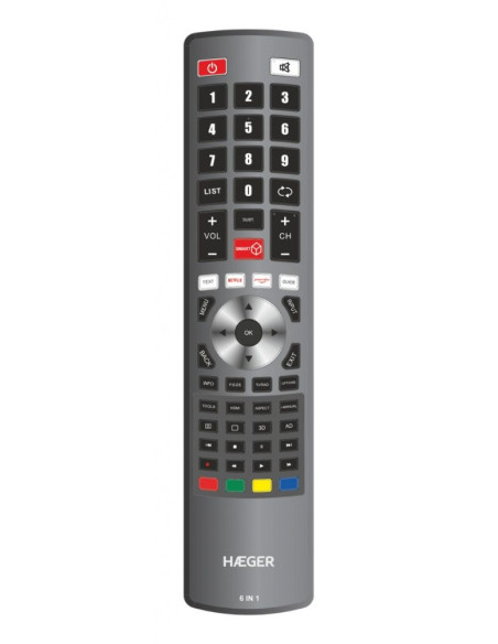 Mando distancia tv Haeger UR006002A  universal 5 e