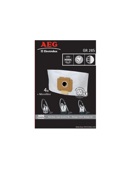 Bolsa Aspirador AEG 900256542 GR28S  COMPATIBLE G
