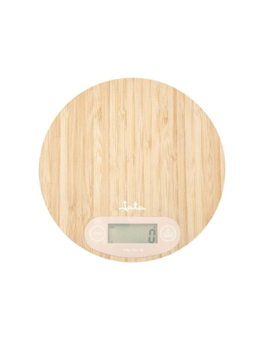 Balanza cocina Jata HBAL1110  5kg  Bambu  digital 