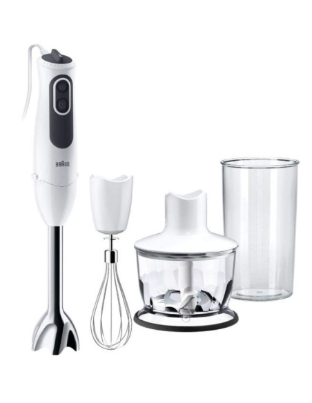 Batidora Brazo Braun MQ3135WH  750W  Accs  11v