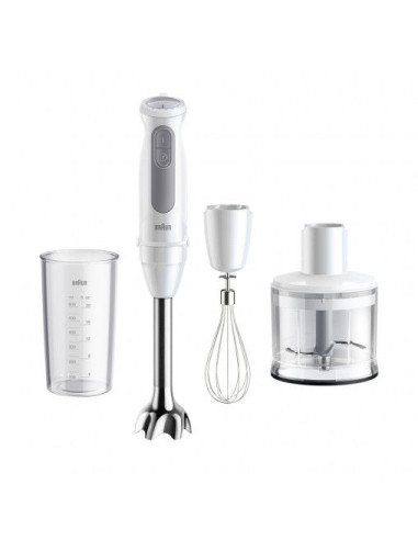 Batidora Brazo Braun MQ50236MWH  1000w  accs