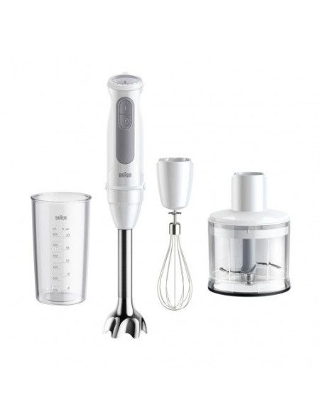 Batidora Brazo Braun MQ50236MWH  1000w  accs