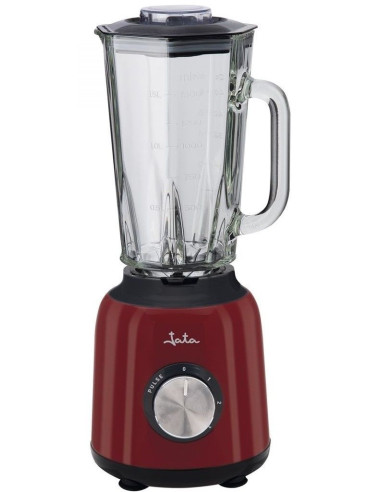 Batidora vaso Jata BT795 1200w  cristal  roja