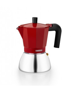 Cafetera Monix M863109 9T Induction Inox RED