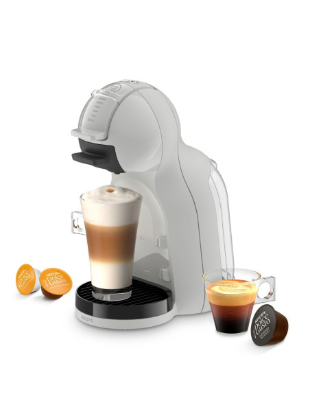 Cafetera DG Krups KP143GAS  Mini Me  gris