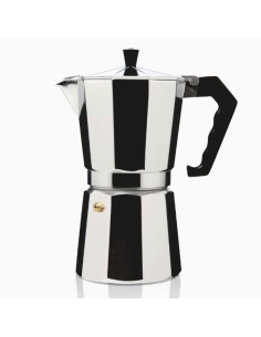 Cafetera italiana Haeger CP12A009A  12 tazas  alum