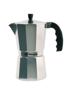 Cafetera Orbegozo KF900  9 tz  aluminio