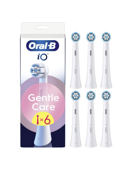 Recambio Dental Braun OralB iO Gentle Care x6 Blan