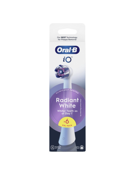 Recambio Dental Braun OralB iO Radiant White x6 Bl