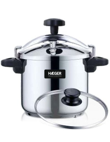 Olla Rapida Haeger PC10S021A  10L  Inox Plus