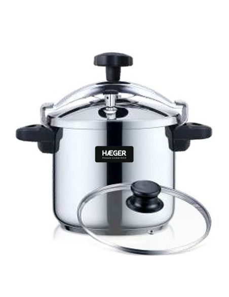 Olla Rapida Haeger PC10S021A  10L  Inox Plus