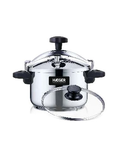 Olla Rapida Haeger PC4SS018A  4L  Inox Plus