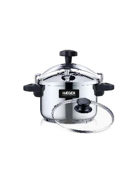 Olla Rapida Haeger PC4SS018A  4L  Inox Plus