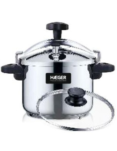 Olla Rapida Haeger PC6SS019A  6L  Inox Plus