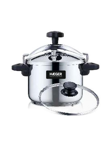 Olla Rapida Haeger PC6SS019A  6L  Inox Plus