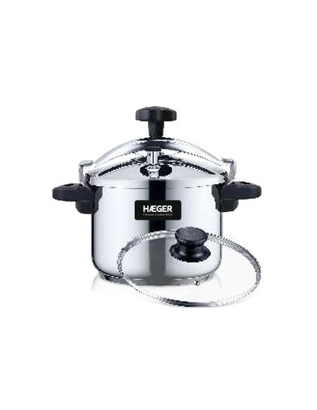 Olla Rapida Haeger PC6SS019A  6L  Inox Plus