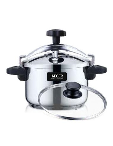 Olla Rapida Haeger PC8SS020A  8L  Inox Plus