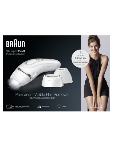 Depiladora Braun IPL PL3222  accs